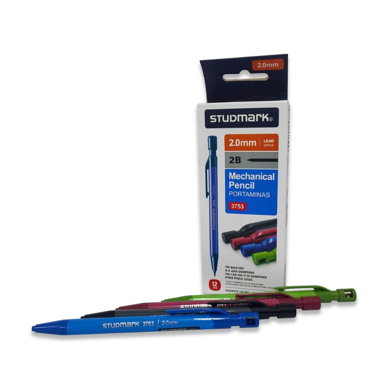 Portaminas Studmark 2mm disponible al mejor precio aquí en Papeleria El Mayorista Cali.