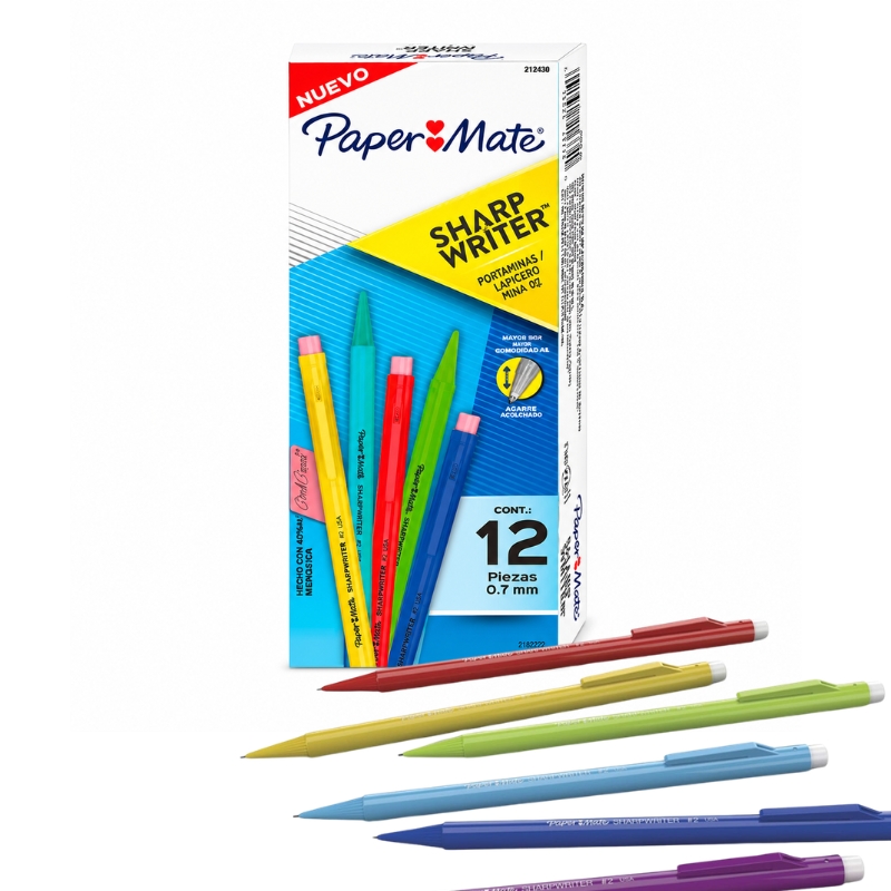 Portaminas Paper mate, disponible en Papeleria el mayorista, cali.