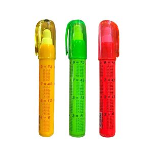 borrador 5 minas con tablas de multiplicar, disponible en papeleria el mayorista cali.