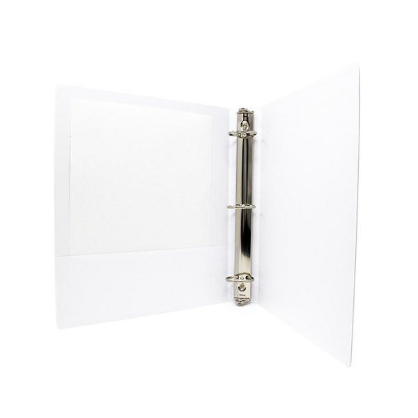 Carpeta Catálogo 3 aros 1.5" Norma herraje redondo - Imagen 2