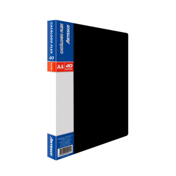 Carpeta catálogo 40 bolsillos Artesco
