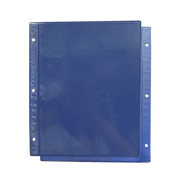 Carpeta de Tornillos Azul-negra/Carta