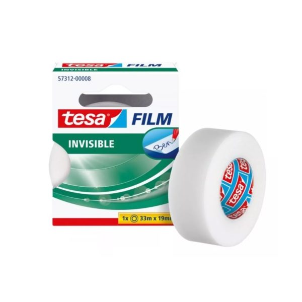 Cinta Tesa invisible 19mmx33m