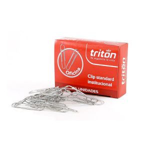Clips Tritón Estándar disponibles en Papelería El Mayorista Cali.