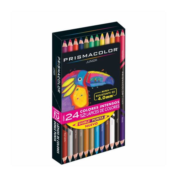 Colores Prismacolor x12 lápices bicolor