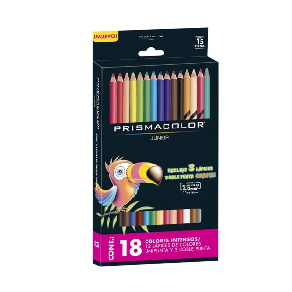Colores Prismacolor x18 lápices unipunta