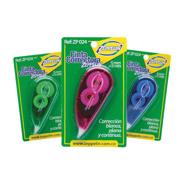 Corrector en cinta económico Zeppelin ZP 024