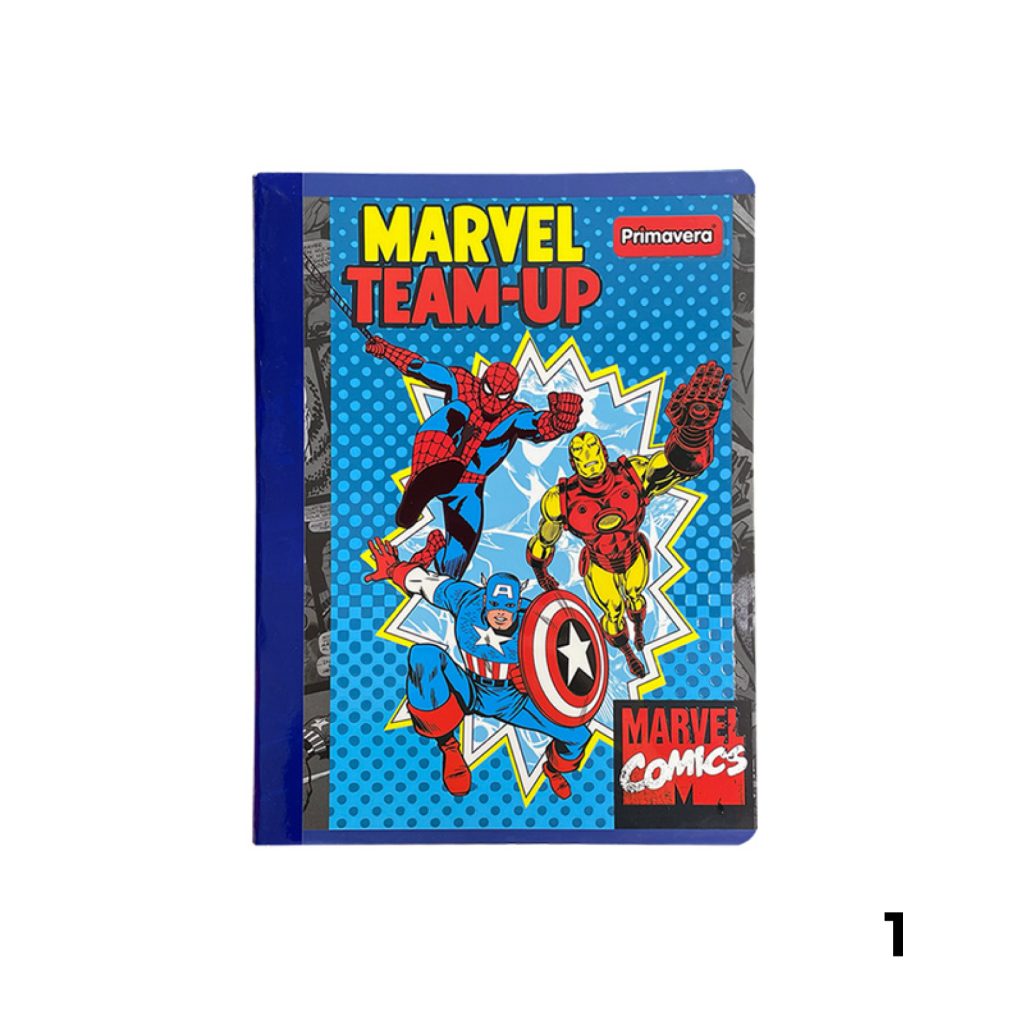 Cuadernos cosidos Marvel Comics/ 100 hojas