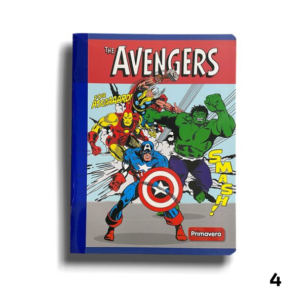 Cuadernos cosidos Marvel Comics Primavera x100 hojas - Imagen 4