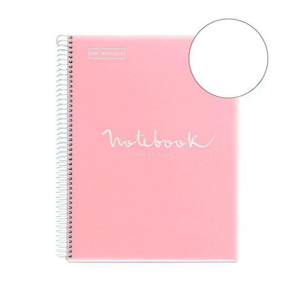 Cuaderno argollado 105-pasta dura Miquelrius /unicolor - Imagen 3