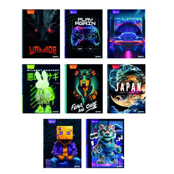 Cuadernos cosidos con Stickers Norma 100 hojas - Imagen 4
