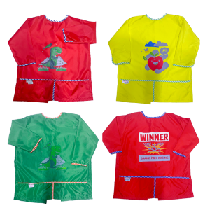delantal artistico para niño-niña. Disponible al mejor precio aquí en Papelería El Mayorista, Cali.