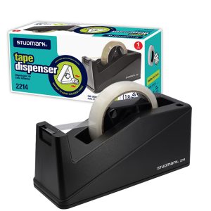 dispensador de cinta grande Studmark 2214, disponible al mejor precio aquí, en Papelería El Mayorista, Cali.