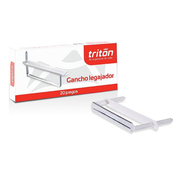 Caja de ganchos para legajador Institucional Tritón