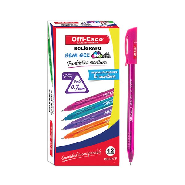 Lapiceros Offi-Esco Tapa OE-077F/ x12 und