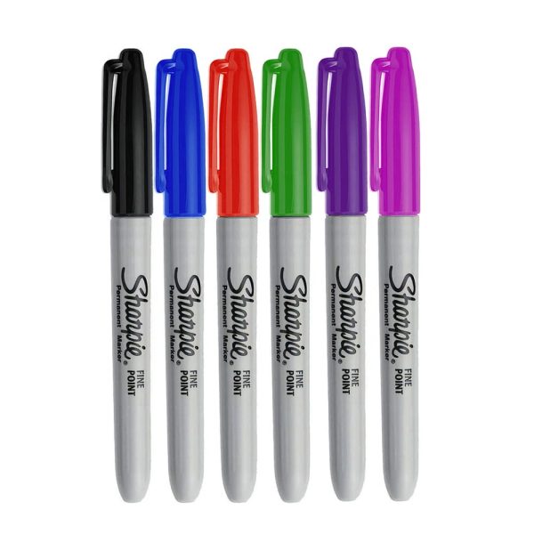 Marcador permanente Sharpie Punta delgada - Imagen 2