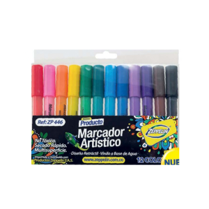 marcadores acrilicos zeppelin, disponibles en papeleria el mayorista cali.