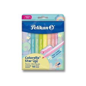 marcadores pelikan pastel colorella, disponibles en papeleria el mayorista.