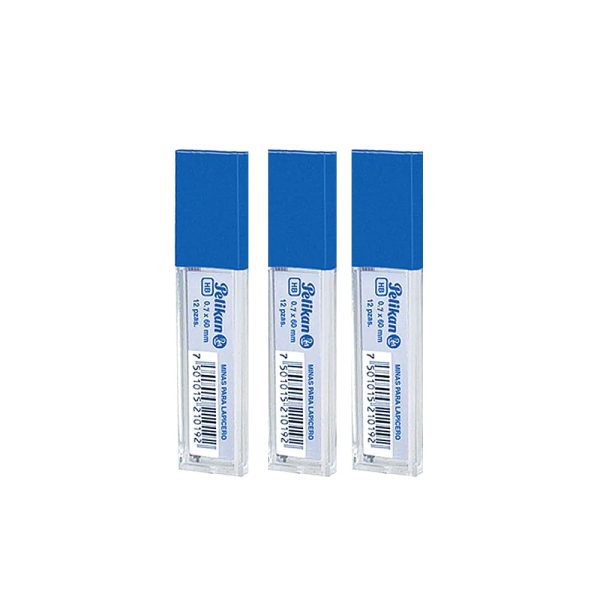Repuesto de minas grafito 0.5mm/ 0.7 mm Pelikan