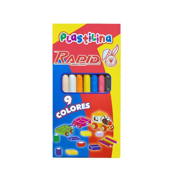 Plastilina larga x9 Rapid