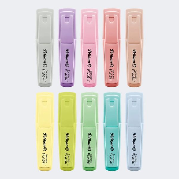Resaltadores pasteles Pelikan Flash x6 - Imagen 2