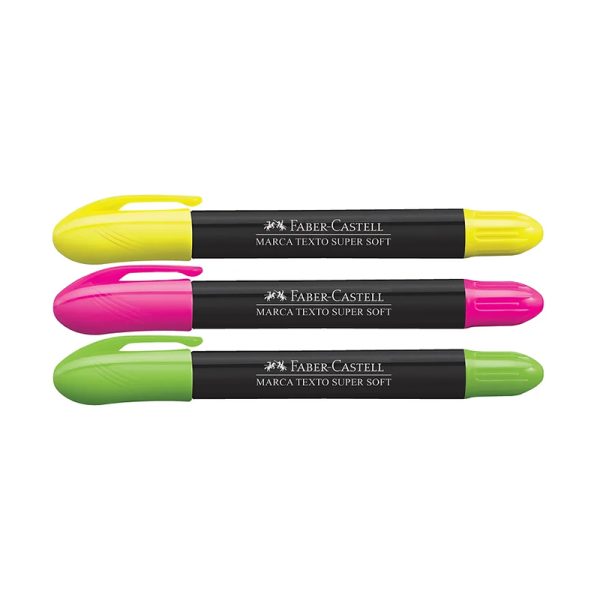 Resaltadores SuperSoft gel Faber Castell - Imagen 2