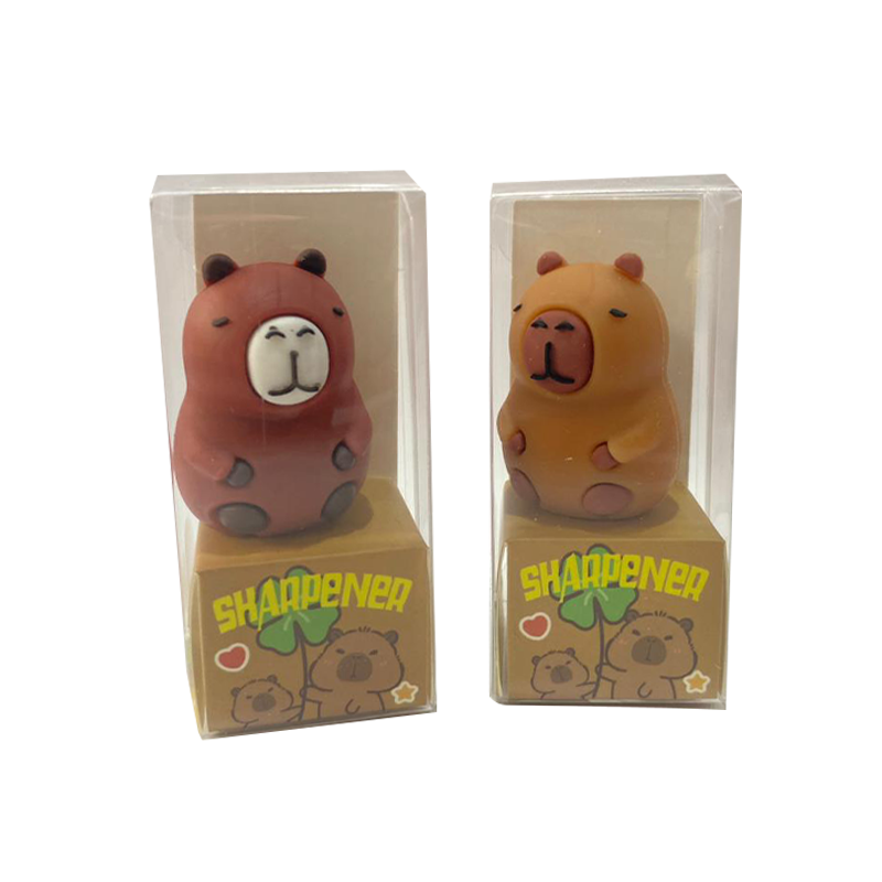 sacapuntas capibara, disponible al mejor precio aquí en Papelería El Mayorista, Cali.
