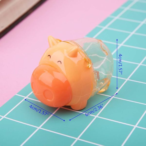 Sacapuntas cerdito doble servicio REF XL305 - Imagen 3