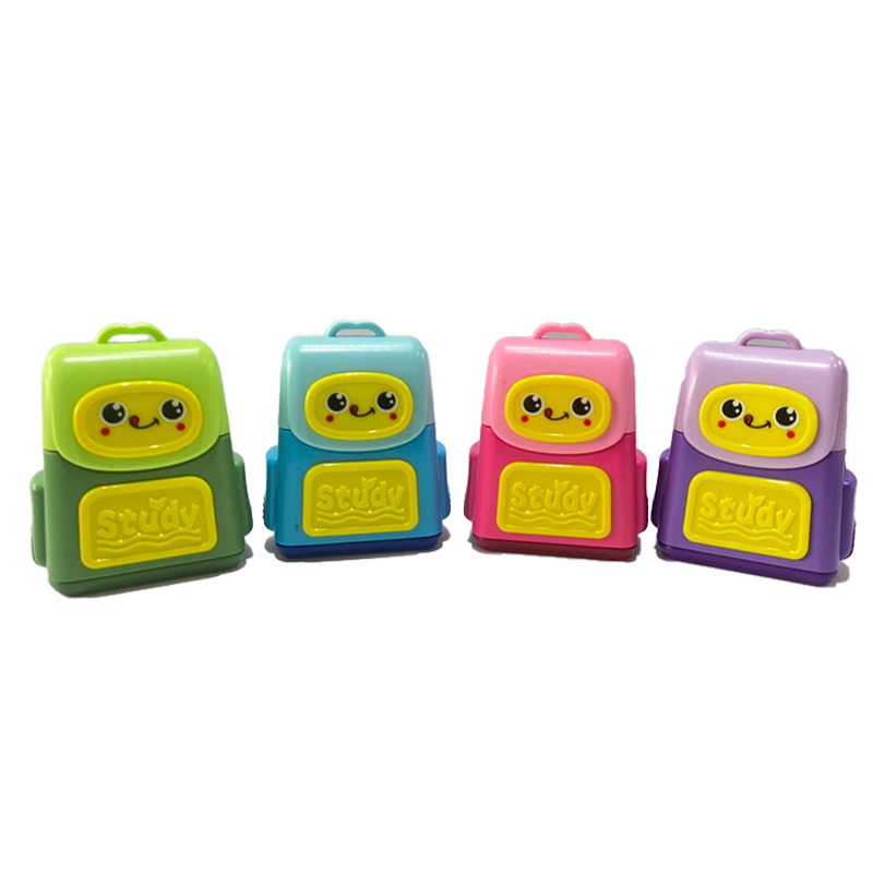 sacapuntas con borrador maleta disponible al mejor precio aquí en papelería el mayorista, Cali.