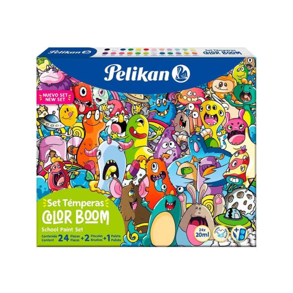 Témperas Pelikan Color Boom x24