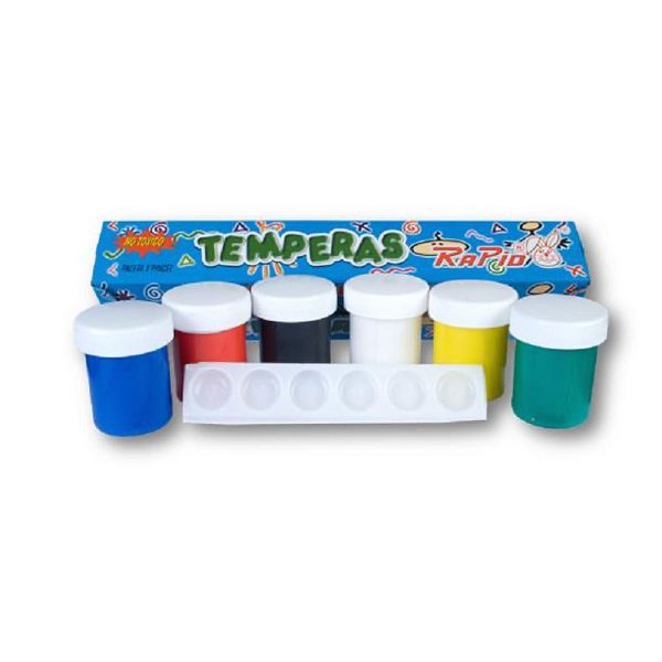 Témperas Rapid x6